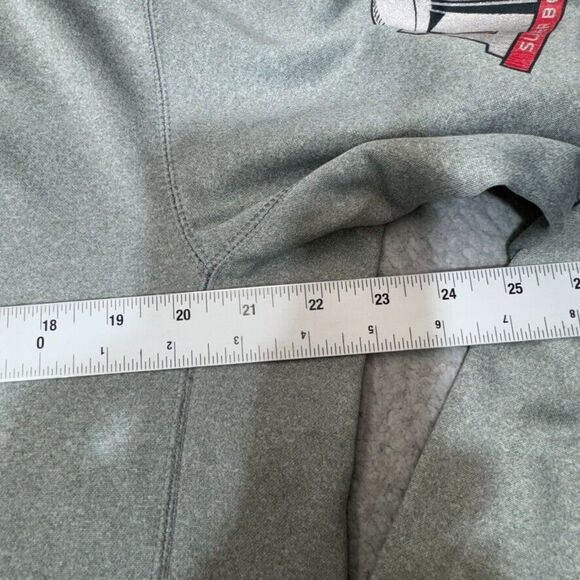 Atlanta Falcons Hoodie Men Medium Gray Nike Super Bowl LI 2017 Sweatshirt NFL - Picture 12 of 14